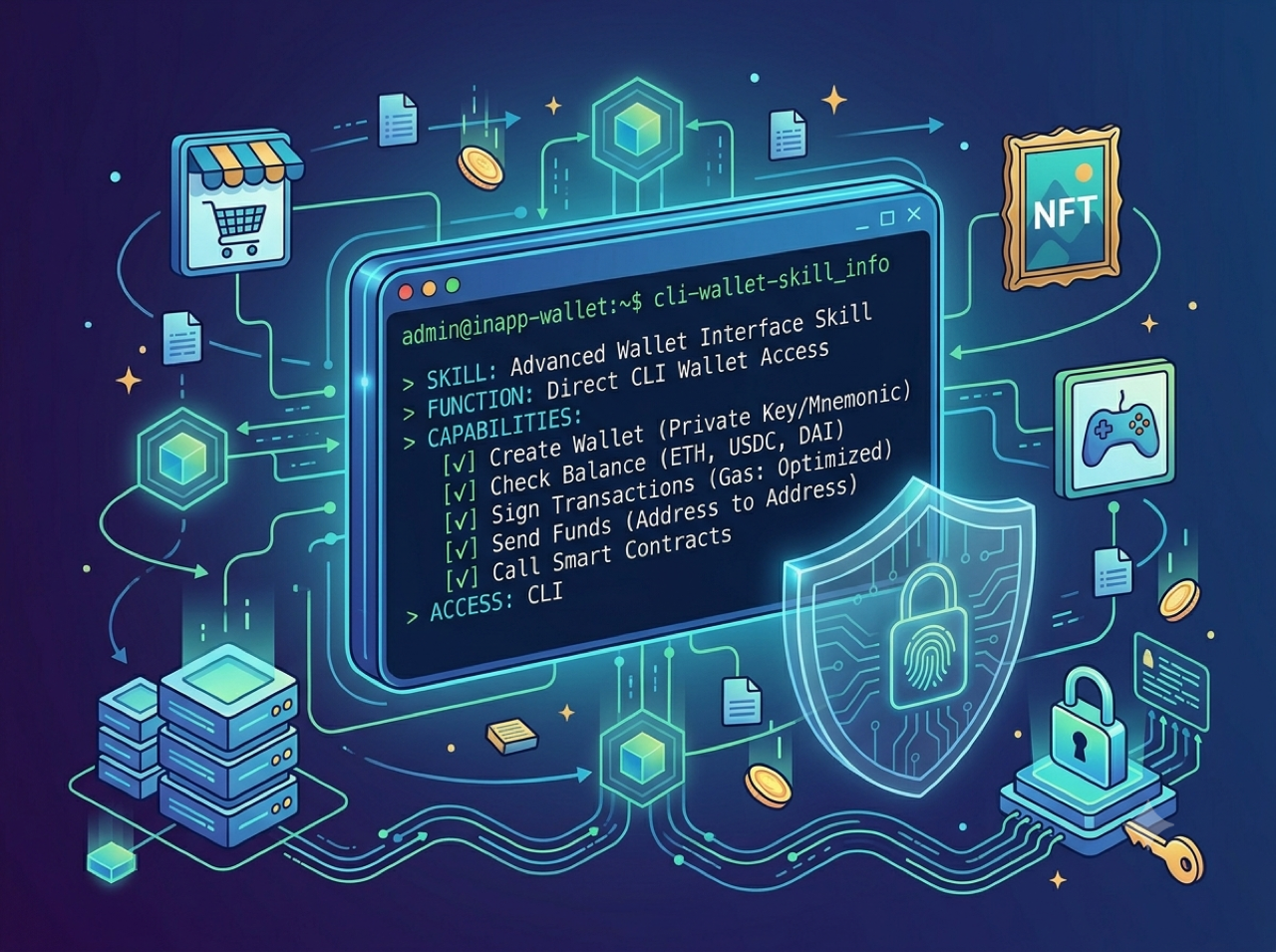 コーディングエージェントからブロックチェーンを操作する CLI Wallet Skill を作った